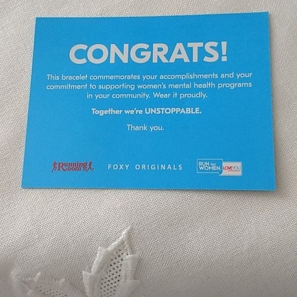 4/$15.00 UNSTOPPABLE bracelet - Picture 4 of 4